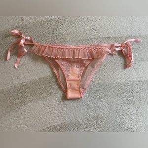 NWT MYLA London Elm Row Side Tie Briefs Pink